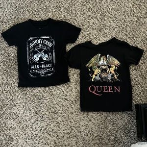 2T bundle Johnny Cash and Queen